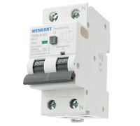 Wengat WGL8-80, interruttore a corrente residua, tipo A, 6kA, AC230V 40A, 1P+N, 30mA, Spegnimento a un pulsante, protezione completa per dispositivi elettrici