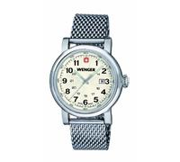 Wenger 01.1021.103 - Orologio da polso donna, acciaio inox, colore: argento