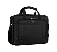 Wenger 600649 PROSPECTUS 16 Inch Laptop Briefcase, Padded Laptop Compartment with iPad/Tablet/eReader Pocket in Black {15 Litre}