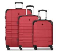 Wenger Amplar Evo 4 ruote Set di valigie 3 pezzi con piega di espansione rosso