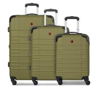 Wenger Amplar Evo 4 ruote Set di valigie 3 pezzi espandibile marrone