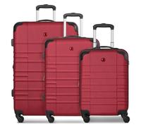 Wenger Amplar Evo 4 ruote Set di valigie 3 pezzi espandibile rosso
