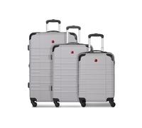 Wenger Amplar Evo 4 ruote Set di valigie 3 pezzi con piega di espansione grigio