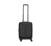 WENGER Amplix Valigia Rigida, Trolley da Cabina, Bagaglio a Mano, 36 (45) l, Tasca per Laptop e Tablet, Serratura, Viaggi Vacanze, Nero, 653323