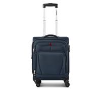 Wenger Beaumont 4 ruote Carrello della cabina S 54 cm con piega di espansione blu