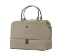 WENGER Borsa da Viaggio, Weekender con Scomparto per Laptop fino a 13 Pollici, Bagaglio a Mano con Aggancio per Trolley, Travel Bag, Viaggi, Donna/Uomo, Beige