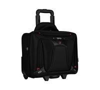 WENGER Cartella con Ruote Transfer, Borsa Trolley Porta PC, Notebook 16”, Tablet 10”, 20 l, Uomo Donna, Ufficio Lavoro Università Scuola, Nero, 600664