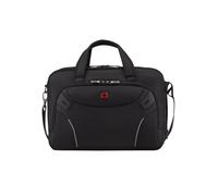 WENGER Cosmic Borsa PC a Tracolla, Notebook 16”, Tasca per Tablet, Cartella, Organizer, 17 l, Ufficio Lavoro Università, Nero, 653497