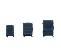 Wenger Itinera Set di 3 Valigie Rigide S/M/L, 33/62/99 l, Navy | Set trolley in ABS per vacanze e viaggi lunghi con 4 ruote scorrevoli, chiusura a combinazione e manico telescopico.