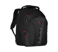 Wenger Legacy 16 briefcase, laptop case with shoulder strap, notebook up to 16 inches, 15 L, for men and women, office, business, uni or school, black/gray, 600648