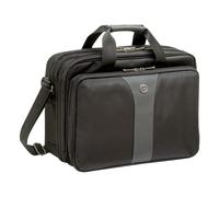 Wenger Legacy 16 Double Gusse Computer custodia nero/grigio Borsa laptop 600648