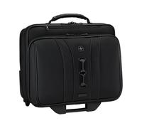 WENGER Legacy Black Series Cartella con Ruote, Borsa Trolley Porta PC, Notebook 15,6”, 29 l, Ufficio Lavoro Università Scuola, Nero, 653631