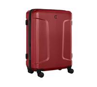 WENGER Legacy Medium Valigia Rigida con 4 Ruote, Trolley, Medio, 66 (79) l, Serratura, Uomo Donna, Viaggi Vacanze, Rosso, 610872
