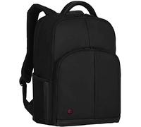 WENGER Link 16 zaino per PC portatile, per notebook da 16 pollici, tablet da 10 pollici, 21 l, da donna, uomo, per lavoro, università, scuola, viaggi, nero