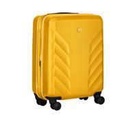 WENGER Motion Valigia Rigida, Trolley da Cabina, Bagaglio a Mano, 36 (43) l, Serratura, Uomo Donna, Viaggi Vacanze, Giallo, 653339