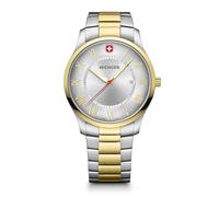 Wenger Orologio analogico al quarzo da uomo con cinturino in acciaio inossidabile 01.1441.143