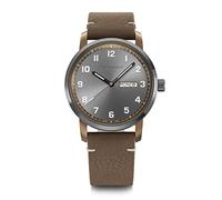 WENGER Orologio Analogico al Quarzo Uomo con Cinturino in Pelle 01.1541.123