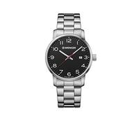Wenger Orologio Analogico Quarzo Unisex con Cinturino in Acciaio Inox 01.1641.102