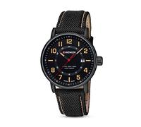 Wenger Orologio Analogico Quarzo Unisex con Cinturino in Tessuto 01.0341.110