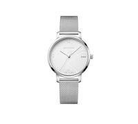 WENGER Orologio da polso da donna Metropolitan Donnissima Ø 38 mm, Swiss Made, analogico al quarzo, impermeabile fino a 100 m, argento, Bracciale