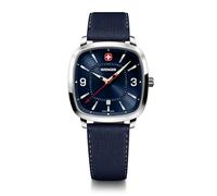 WENGER Orologio da uomo Sport Vintage (37 mm) Quadrante Blu/Cinturino smartcycle Blu 01.1921.109