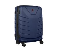 WENGER Pegasus Medium Valigia Rigida con 4 Ruote, Trolley, Medio, 66 (79) l, Serratura, Uomo Donna, Viaggi Vacanze, Blu, 610851