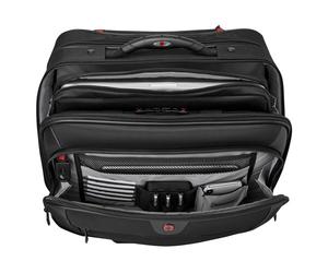 Wenger Potomac Double Gusset Wheeled Computer nero Borsa laptop notebook 600661