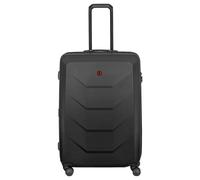 Wenger Valigia Trolley Prymo Large – 4 ruote, policarbonato, 52 x 76 x 30 cm, nero