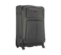 WENGER Sion Large Trolley in Tessuto con 4 Ruote, Grande, 114 (126) l, Espandibile, Uomo Donna, Viaggi Vacanze, Grigio, 653589