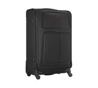 WENGER Sion Large Trolley in Tessuto con 4 Ruote, Grande, 114 (126) l, Espandibile, Uomo Donna, Viaggi Vacanze, Nero, 653588