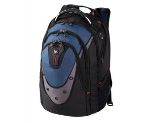 Wenger/SwissGear 600638 borsa per laptop 43,2 cm [17] Zaino Nero, Blu (Wenger iB