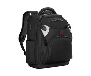 WENGER Tool Backpack - Zaino per attrezzi con scomparto per laptop, zaino da lavoro per artigiani, organizer per attrezzi, senza attrezzi, colore: Nero