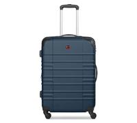 Wenger Carrello Amplar Evo - 4 ruote, M 65 cm, con piega di espansione - Blu