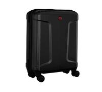 WENGER Trolley da Cabina Legacy DC Carry-On con 4 ruote, 39 (44) l, Struttura Rigida, Uomo Donna, Viaggi di Lavoro Vacanze, Nero, 610865
