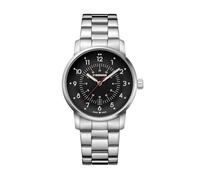 WENGER Uomo Avenue - Orologio al quarzo analogico in acciaio inossidabile fabbricato in Svizzera 01.1641.116