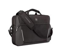 Wenger, XE Compact Brief 16, 16" Laptop Briefcase with Tablet Pocket, Black, Rete digitale, 15,6", Casual