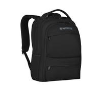 WENGER Zaino Porta PC Fuse con Tasca per Tablet fino a 10”, Notebook 15,6”, Organizer, 16 l, Uomo Donna, Ufficio Viaggi di Lavoro Università, Nero, 600630
