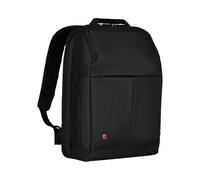 WENGER Zaino Porta PC Reload 16 con Tasca per Tablet, Notebook 16”, Tablet 10”, Scomparti, 16 l, Uomo Donna, Ufficio Viaggi di Lavoro Università, Nero, 601070