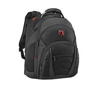 WENGER Zaino Porta PC Synergy Ballistic con Tasca per Tablet, Notebook 16”, Tablet 10”, 30 l, Uomo Donna, Ufficio Viaggi di Lavoro Università, Nero, 605074