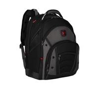 WENGER Zaino Porta PC Synergy con Tasca per Tablet, Notebook 16”, Tablet 10”, 26 l, Uomo Donna, Ufficio Viaggi di Lavoro Università, Nero/Grigio, 600635