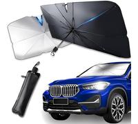 wengjun Parasole per Auto Parabrezza per Chery Dr 4.0 Dr 5.0 Dr 6.0 2020-2024, Ombrello Auto Parasole Pieghevole con Protezione UV Calore Resistente Facile da Montare,L140x78cm-B