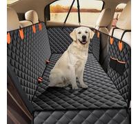 WENGONG Coprisedile Auto per Cani per BMW X1 18D S Drive M Sport 2023 2024, Protezione per Sedile per Animali per Auto Coprisedili Posteriore per Cani Impermeabile Antiscivolo,Bla-CK