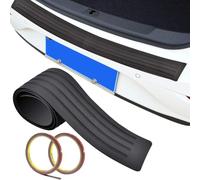 WENGONG Protezione Paraurti Posteriore Auto per Mercedes-Benz GLE-Class AMG (W166) 2015 2016 2017 2018, Protezione Bagagliaio Auto Gomma Protezione Paraurti AntiGraffio,104 * 9cm