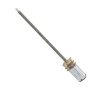 WENH 1 pz GA12-N30-M4-100mm DC Micro Motoriduttore 3V-6V-12V Albero di Uscita Lungo for Stampante Fai da Te(100_6V)