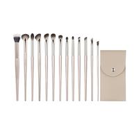 WENH 15 Pennelli for trucco Pennelli for occhi Pennello for ombretto Pennelli a falce Pennello a lama Beauty Set completo di pennelli for trucco super morbidi(13zhiyanbushua-bao)