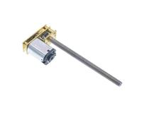 WENH 1PC GA1024-N20-M4*55mm N20 Motore Riduttore 3V-12V 15-4000RPM Albero filettato Riduttore in Metallo Coppia Elevata(100RPM_12V)