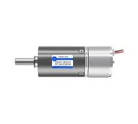 WENH GA24Y-2418 DC 12V 24V Controllo della velocità Mini Motore Elettrico con riduzione planetaria Senza spazzole ad Alta Coppia(4mm Shaft,24v 18rpm)