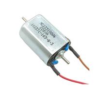WENH Motore Elettrico DC 6V 9V 12V 18V 24V 24000RPM ad Alta velocità con spazzole di Carbone, Doppio Albero da 2 mm, 24 mm