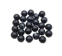 WENH Perline rotonde effetto marmo acrilico da 6 mm a 20 mm for collane e orecchini fatti a mano, componenti e accessori for gioielli fai da te(Brown,6mm 4000pcs)