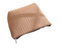 WENH Piccola borsa for cosmetici Borse for trucco eleganti e spaziose Borsa for rossetto Grandi regali for le donne Borsa da toilette da viaggio(Coffee)